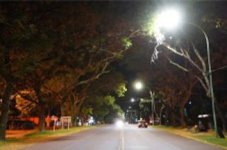 La ciudad de Apóstoles cuenta con mejor luminaria sobre Ruta Prov. N°1